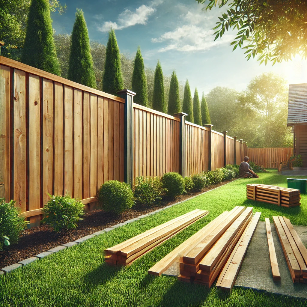 Wood Fence Installation & Repair